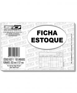 Ficha estoque S.D