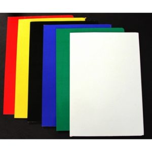 Pasta papel com grampo trilho